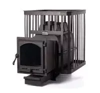 Банная печь ПароВар 24 (сетка-ковка)