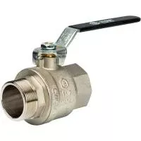 STOUT Кран SVB-0003-000040 шаровой полнопроходной, ВР/НР, ручка рычаг 1 1/2 