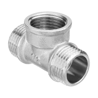 Резьбовые латунные фитинги тройник переходной ,нар-вн-нар AQUALINK