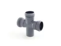 Крестовина для внутренней канализации 50/50/50х87 РосТурПласт
