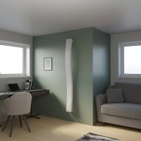 Вертикальный Дизайн Трубчатый Стальной радиатор Faberg Neotopia 2 (1800mm)