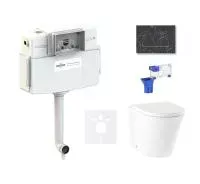 Комплект инсталляции и унитаза 5 в 1 Lavinia Boho Relfix Biore 87551048