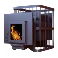 Печь банная ComfortProm СТАЛЬ 3 мм (для парной до 16 м3) со стеклом