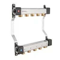 Коллектор из нержавеющей стали KAN-therm InoxFlow RNN с ниппелями для конусных соединений