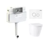 Комплект инсталляции и унитаза 4 в 1 Lavinia Boho Relfix Biore 77060239