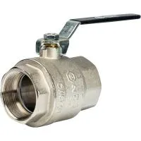 STOUT Кран SVB-0001-000050 шаровой полнопроходной, ВРВР, ручка рычаг 2 