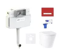 Комплект инсталляции и унитаза 5 в 1 Lavinia Boho Relfix Biore 87551036