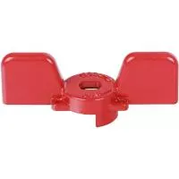 STOUT Ручка-бабочка SVB-BUT-1234-02 для шарового крана STOUT 1/2 -3/4 (Красная)