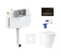 Комплект инсталляции и унитаза 5 в 1 Lavinia Boho Relfix Biore 87551039