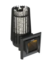 Дровяная банная печь Grill'D Cometa Vega 180 Long Window Max Pro