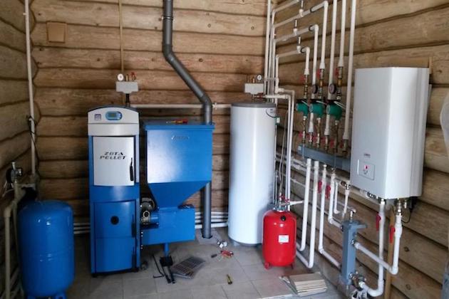 Монтаж котлов и систем отопления Монтаж котлов и систем отопления