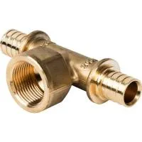 STOUT Тройник-переходник SFA-0028-002034 с внутренней резьбой 20xR 3/4 для труб из сшитого полиэтилена аксиальный