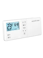 Проводной недельный регулятор температуры Auraton 2030 PAVO