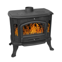 Печь-камин Везувий KZ-14S "Антрацит"