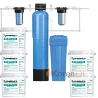 Комплект коттеджной системы БАРЬЕР Ace SOFT 1,8 (умягчение воды)