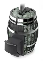 Банная печь Саяны XXL 2015 Inox Витра/ДА ЗК