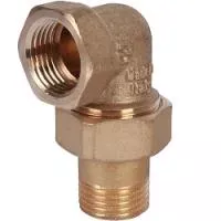 STOUT  SFT-0056-000012 Разъемное угловое соединение американка ВН, уплотнение под гайкой o-ring кольцо