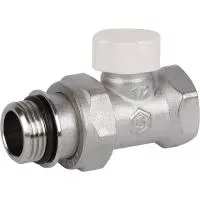 STOUT SVL Клапан SVL-1176-100015 запорно-балансировочный прямой 1/2" (с дополнительным уплотнением)