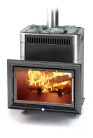 Банная печь Витрувия II Carbon БСЭ антрацит НВ с ТО/без ТО